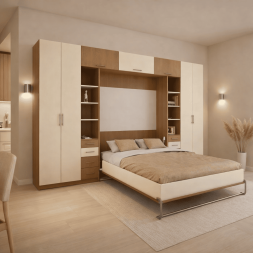 Шкаф-кровать трансформер Пьерро