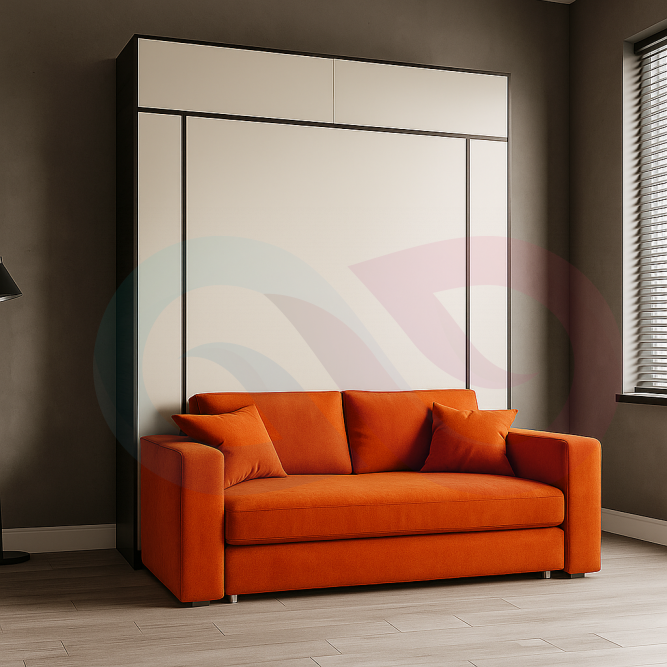 Шкаф-кровать трансформер с диваном Кремина