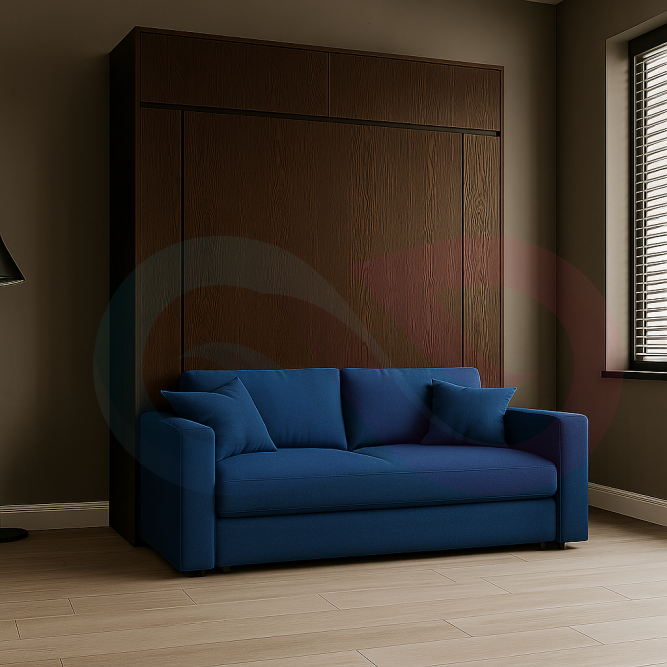 Шкаф-кровать трансформер с диваном Кремина