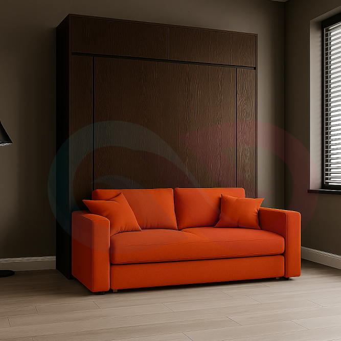 Шкаф-кровать трансформер с диваном Кремина