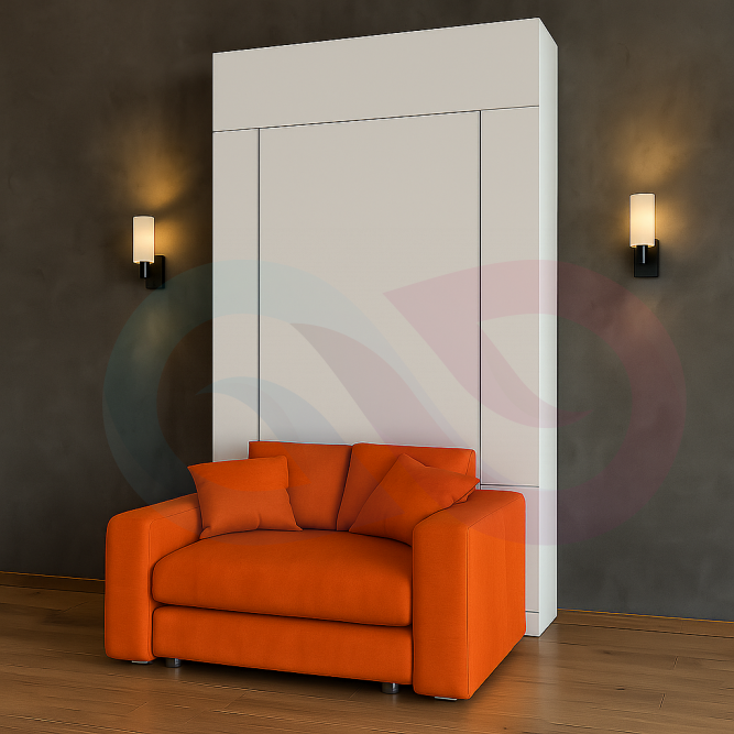 Шкаф-кровать трансформер с креслом Прайм