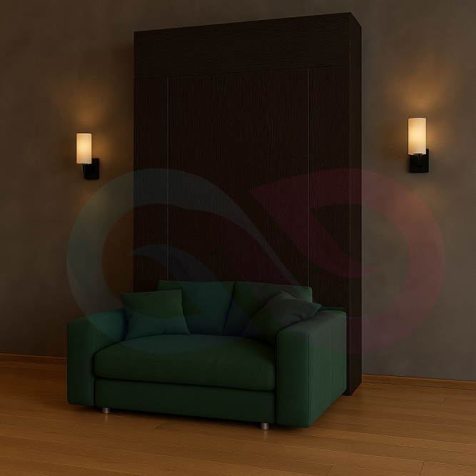 Шкаф-кровать трансформер с креслом Прайм