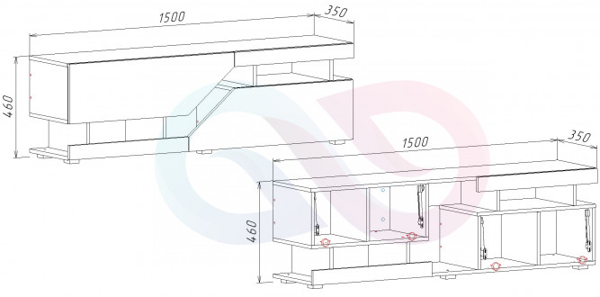 Тумба под тв Сонара