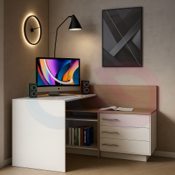 Угловой письменный стол Оми