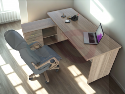 Угловой письменный стол Юнайт
