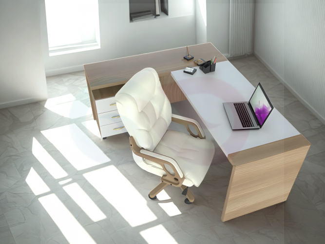 Угловой письменный стол Карлин