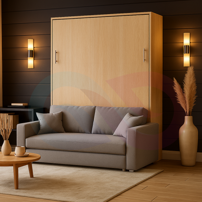 Шкаф-кровать трансформер с диваном Флай