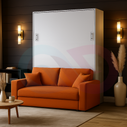 Шкаф-кровать трансформер с диваном Флай