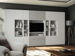 Стенка в гостиную Аполло