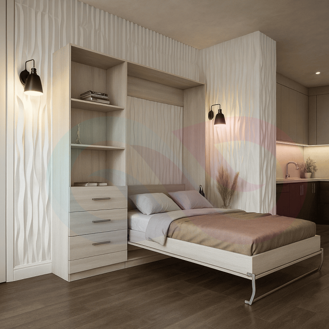 Шкаф-кровать трансформер Куб