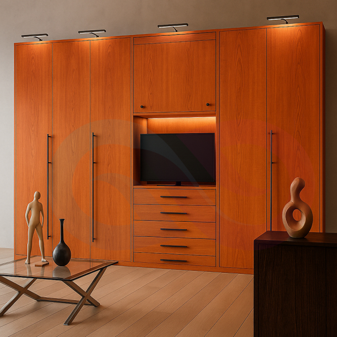 Стенка в гостиную Нова