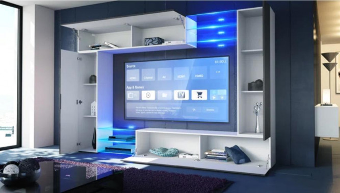 Стенка в гостиную Мираж