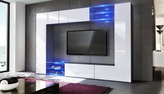 Стенка в гостиную Мираж