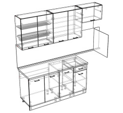 Кухонный гарнитур Бьянка