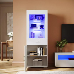 Пенал-витрина Омни