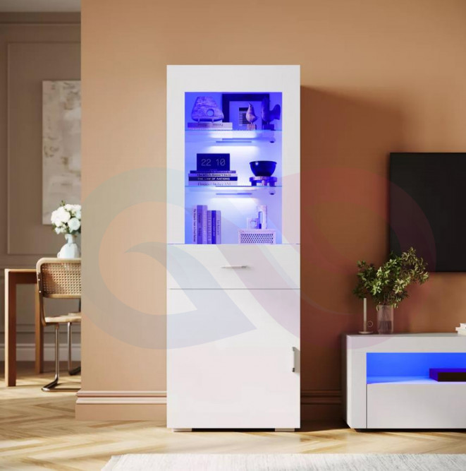 Пенал-витрина Омни