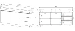 Комод Интерра